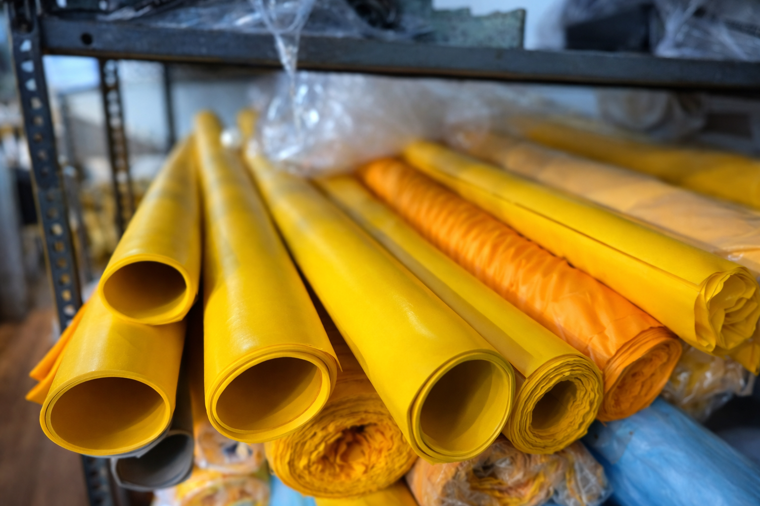 PCA hose rolls ready for deployment